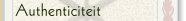 Authenticiteit