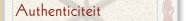 Authenticiteit